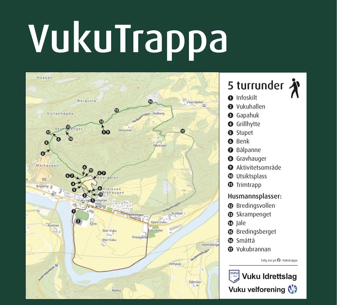 Vukutrappa turskilt