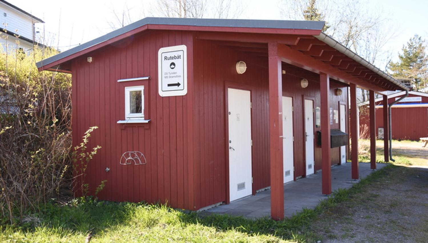 Toalettene ved gjestebrygga i TIstedal