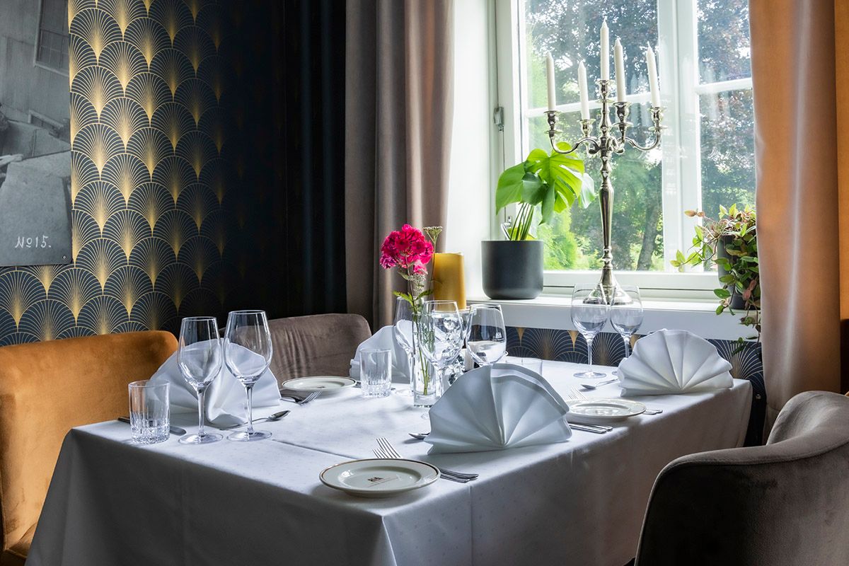 restaurant på Brattrein Hotel