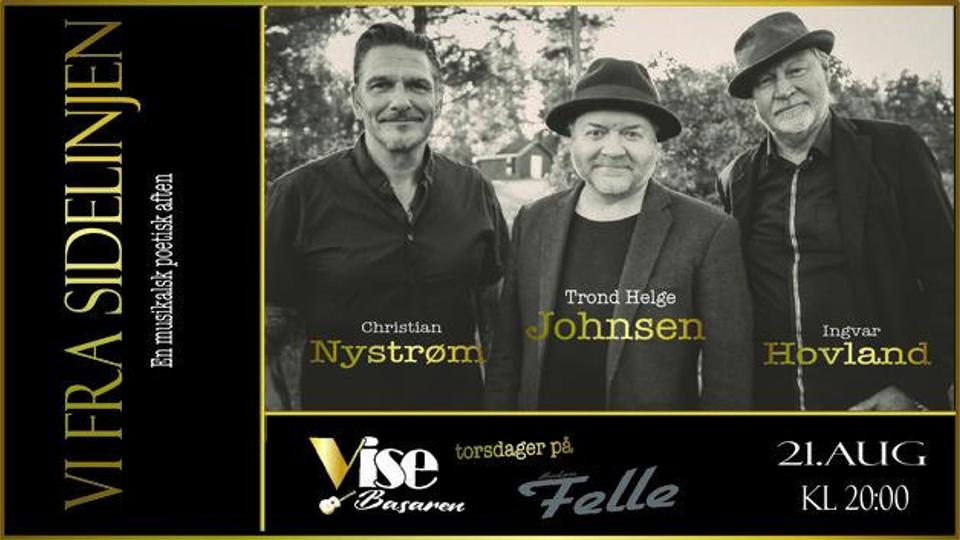 TROND HELGE JOHNSEN er tilbake sammen med Christian Nystrøm og Ingvar Hovland