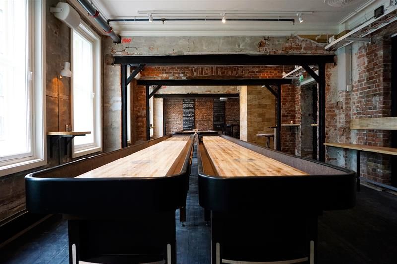 Shuffleboard.