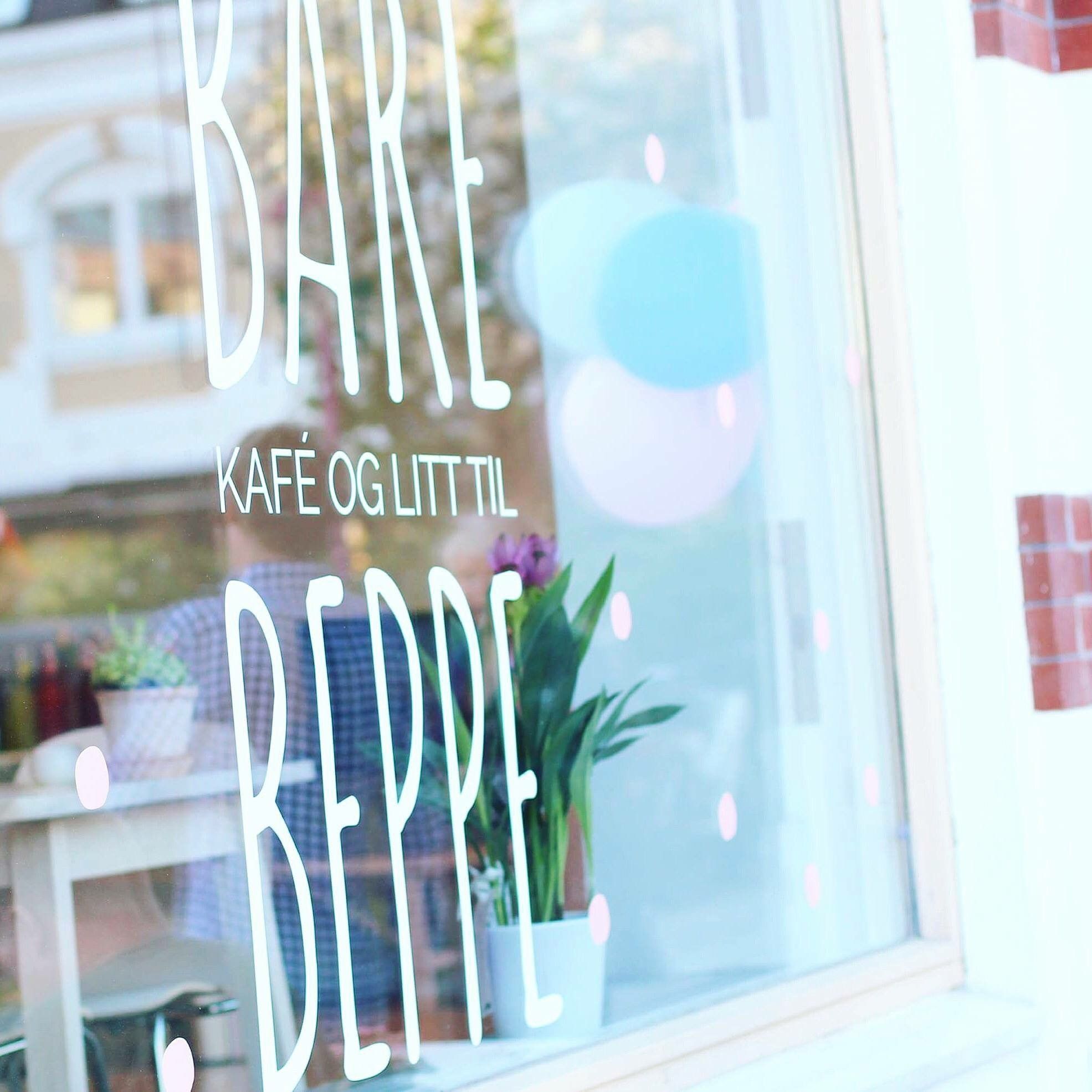Logo on the window