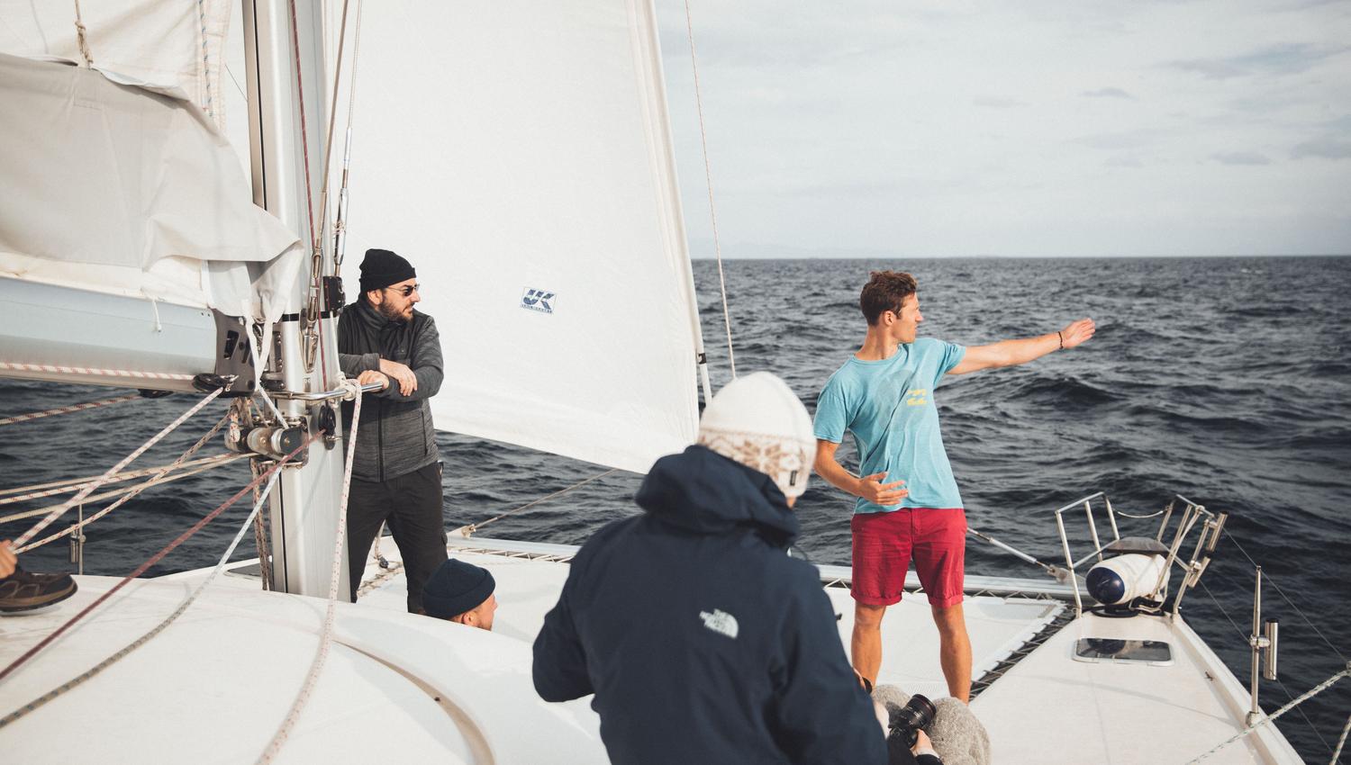 people on deck