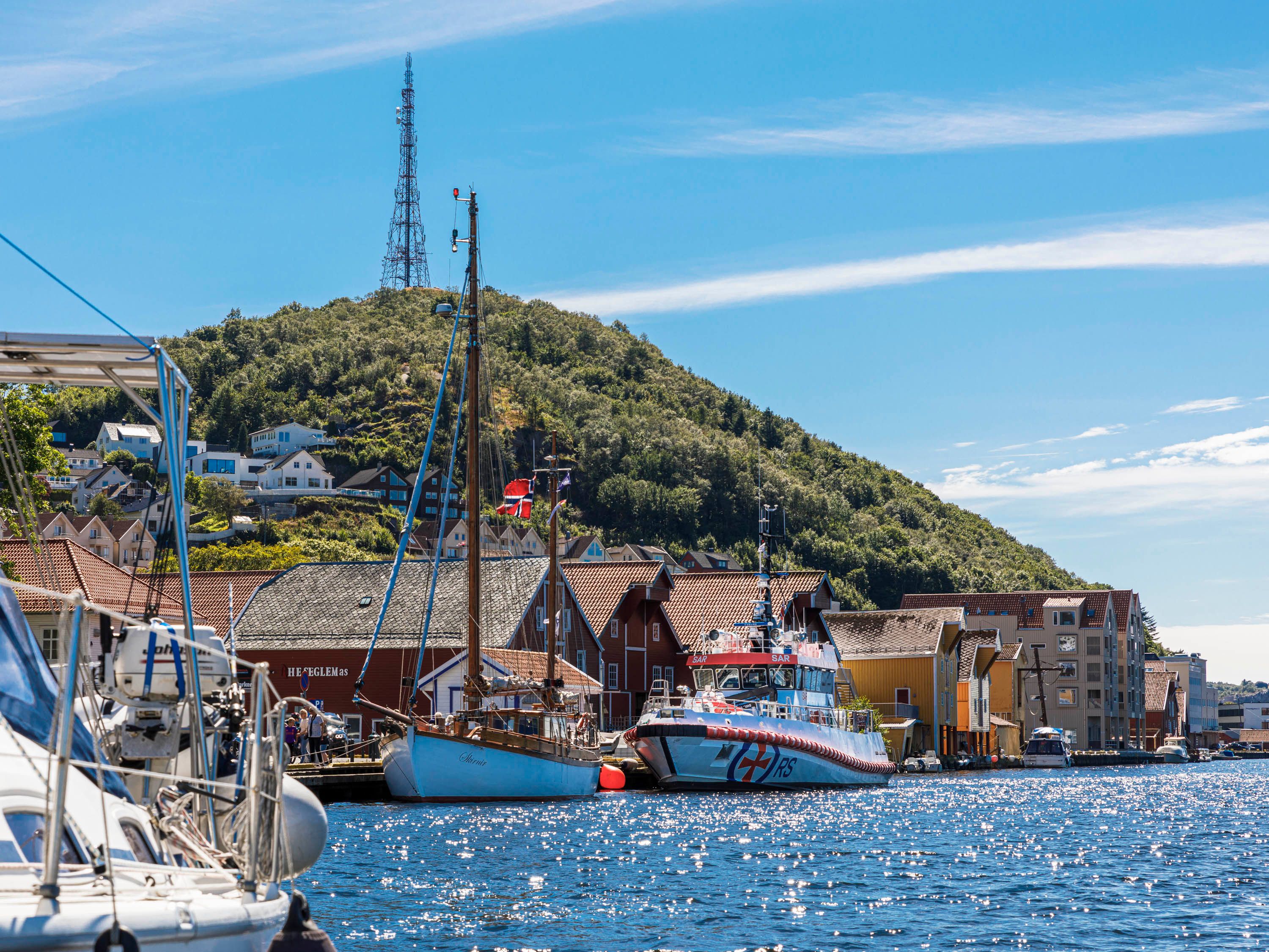 The coastal city of Egersund