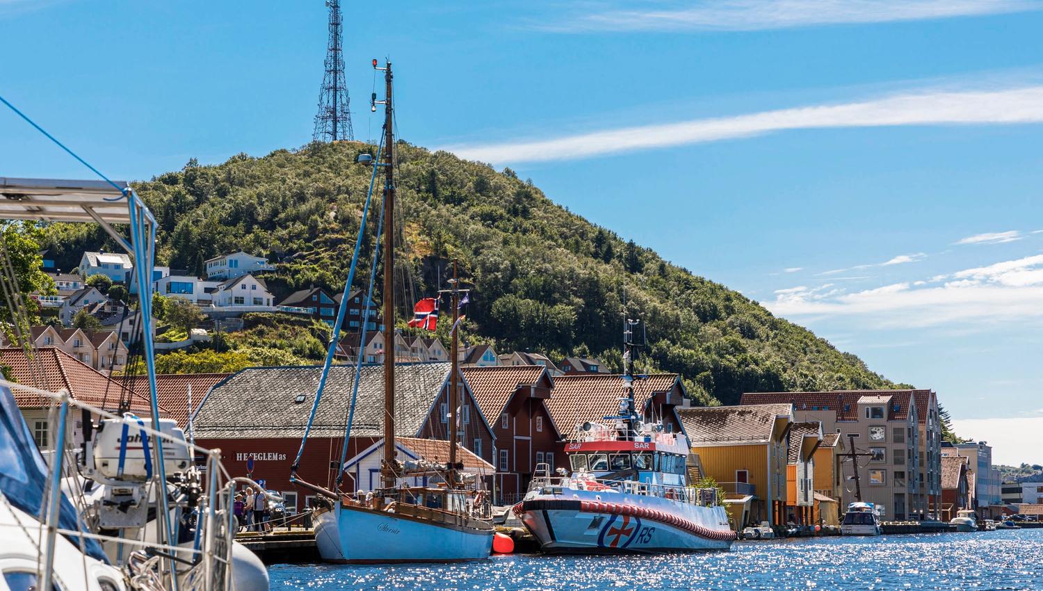 The coastal city of Egersund