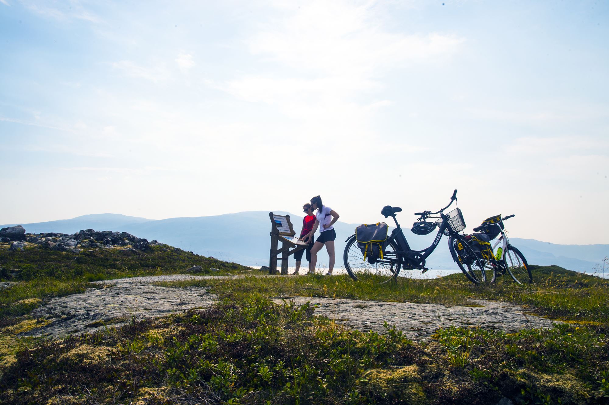 Leka roundtrip by bike