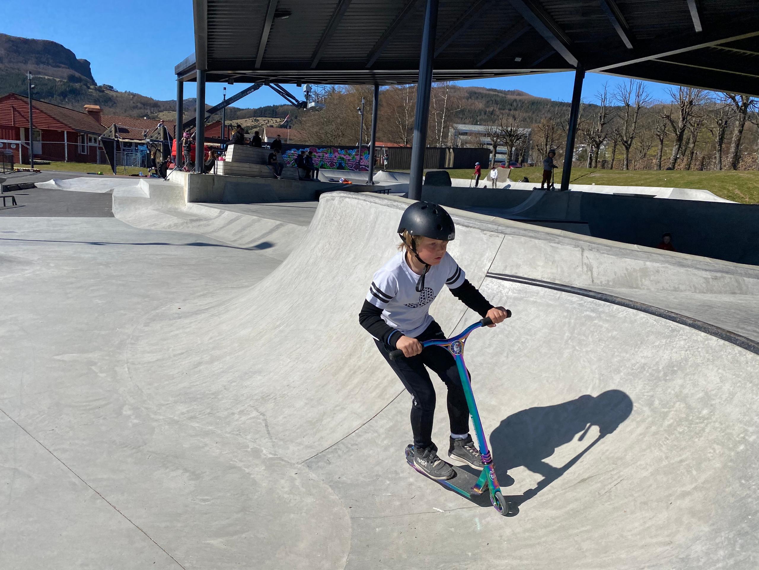Jørpeland skatepark in Jørpeland