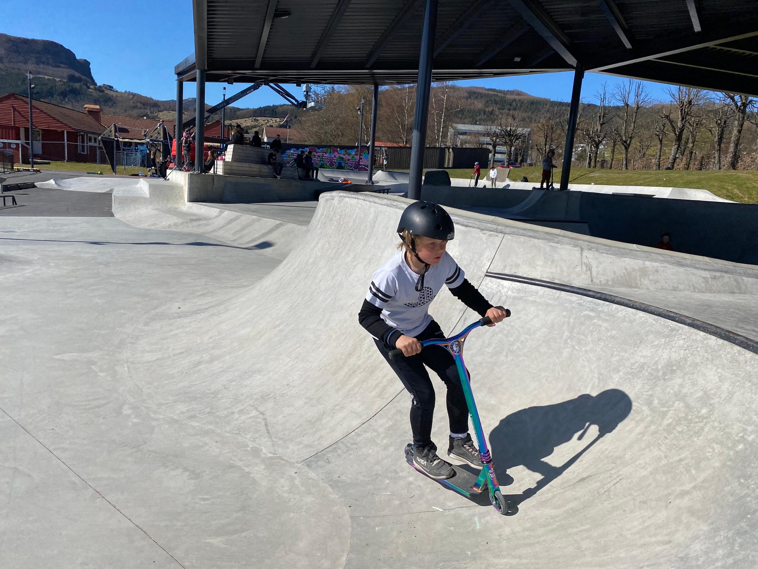 Jørpeland skatepark in Jørpeland