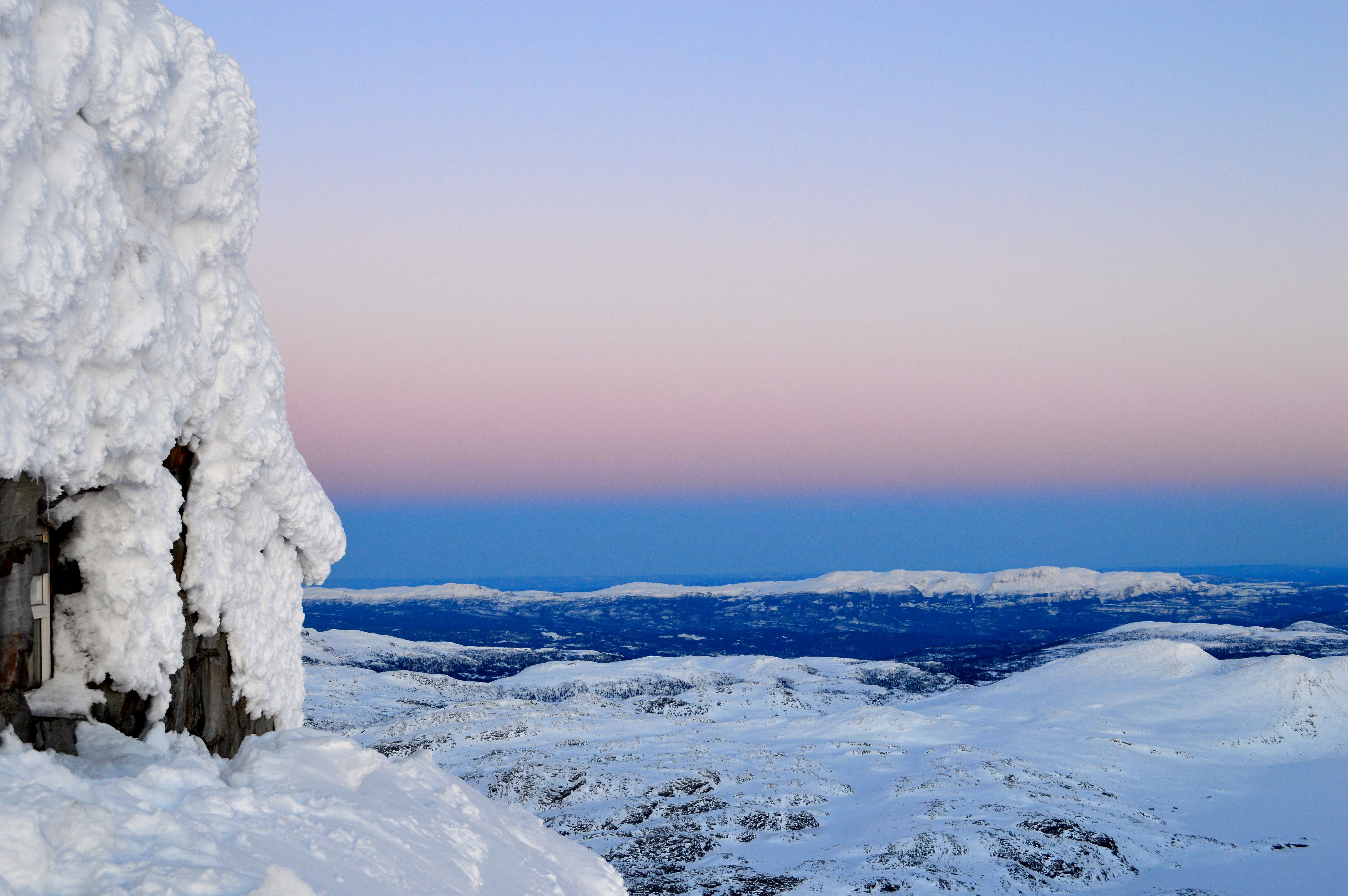 Gaustatoppen is beautiful both summer and winter 