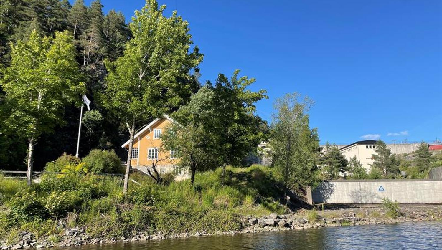 Sluseassistentbolig halden brekke sluser Haldenkanalen overnatting