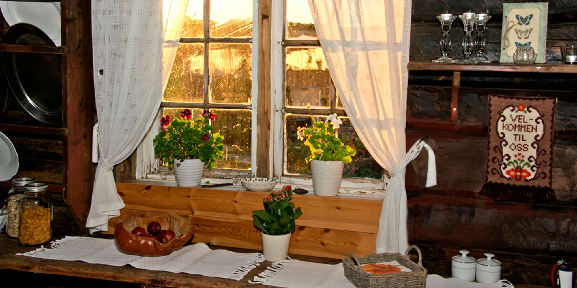 Pilgrim accommodation at Munkeby Herberge - with a cafe and farmshop