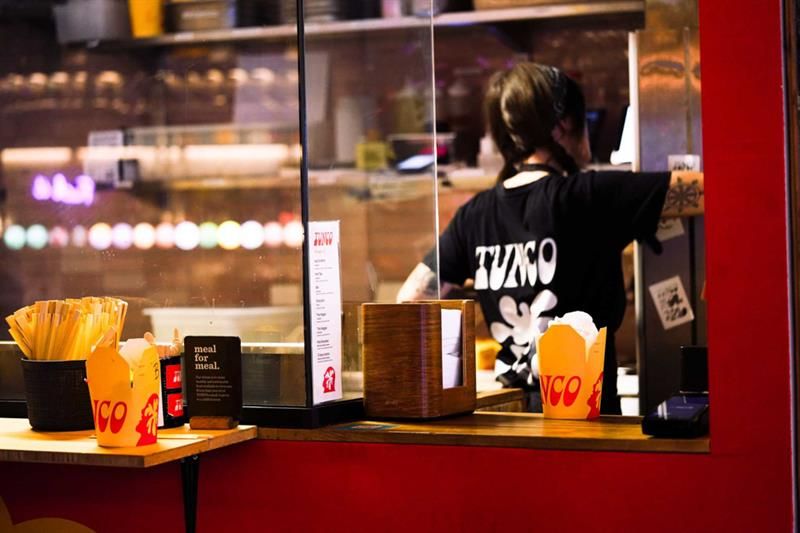 Tunco food stall