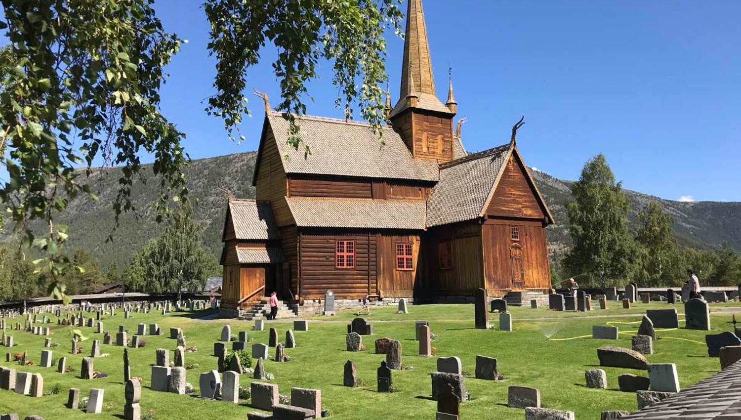 Stave Church in Lom