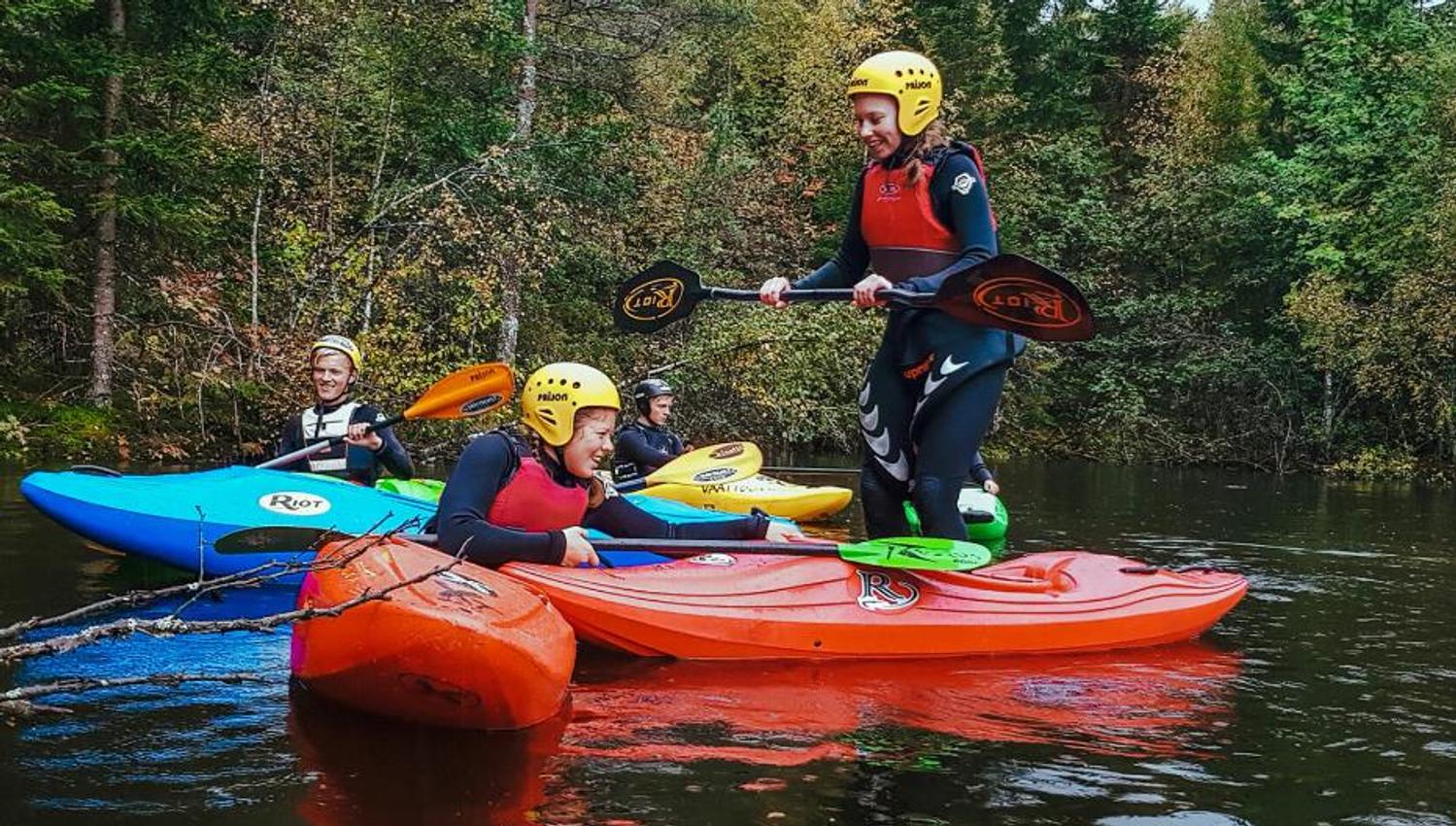 Kurs i elvepadling