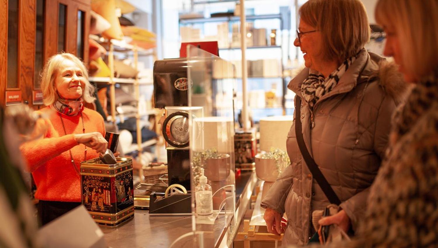 Hamar city center shopping