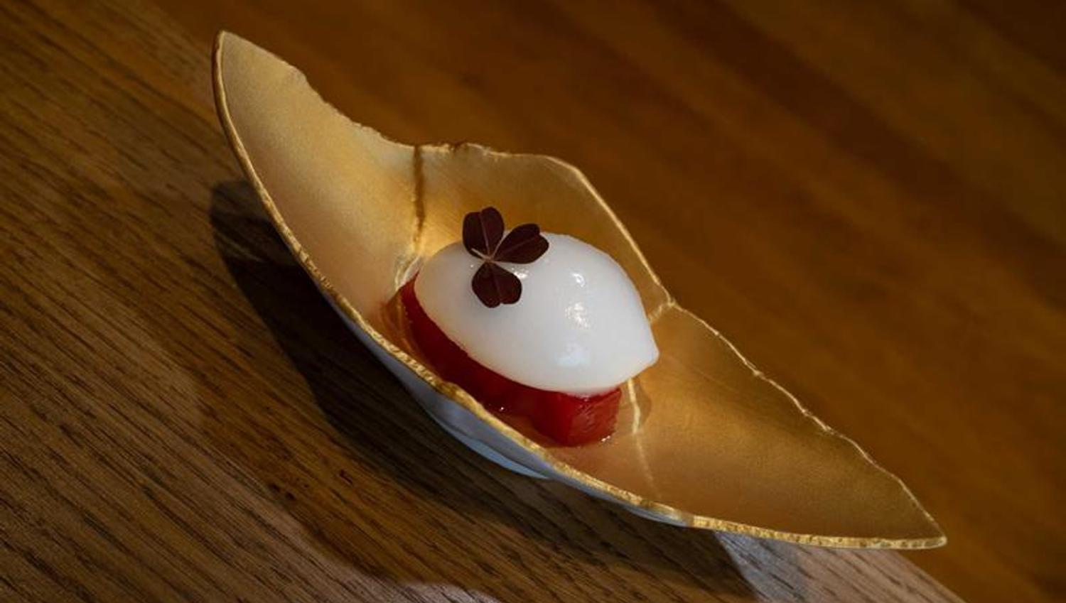 Detail of sorbet