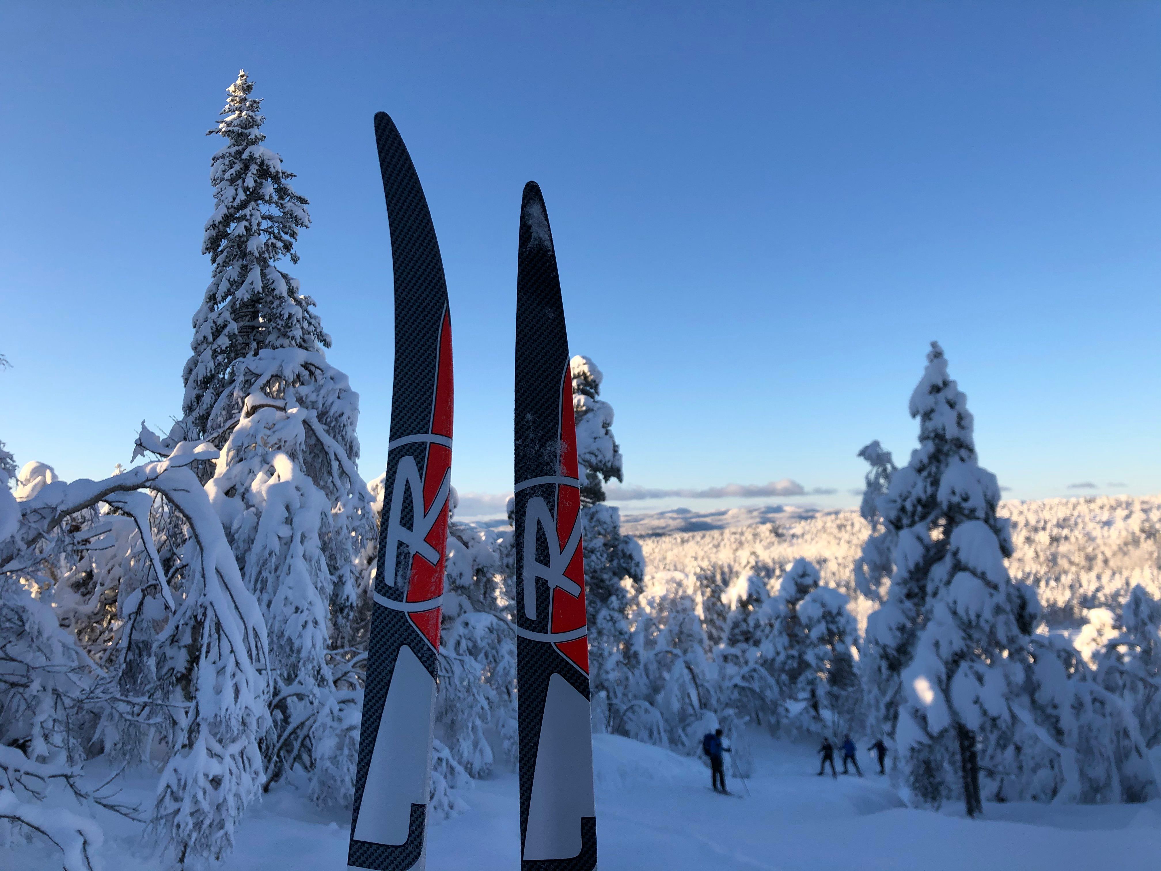 Fin utsikt fra Himmelsyna med utsikt over Sørlandet og Setesdal