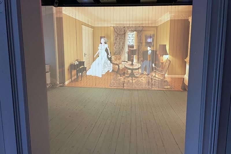 Inside the museum