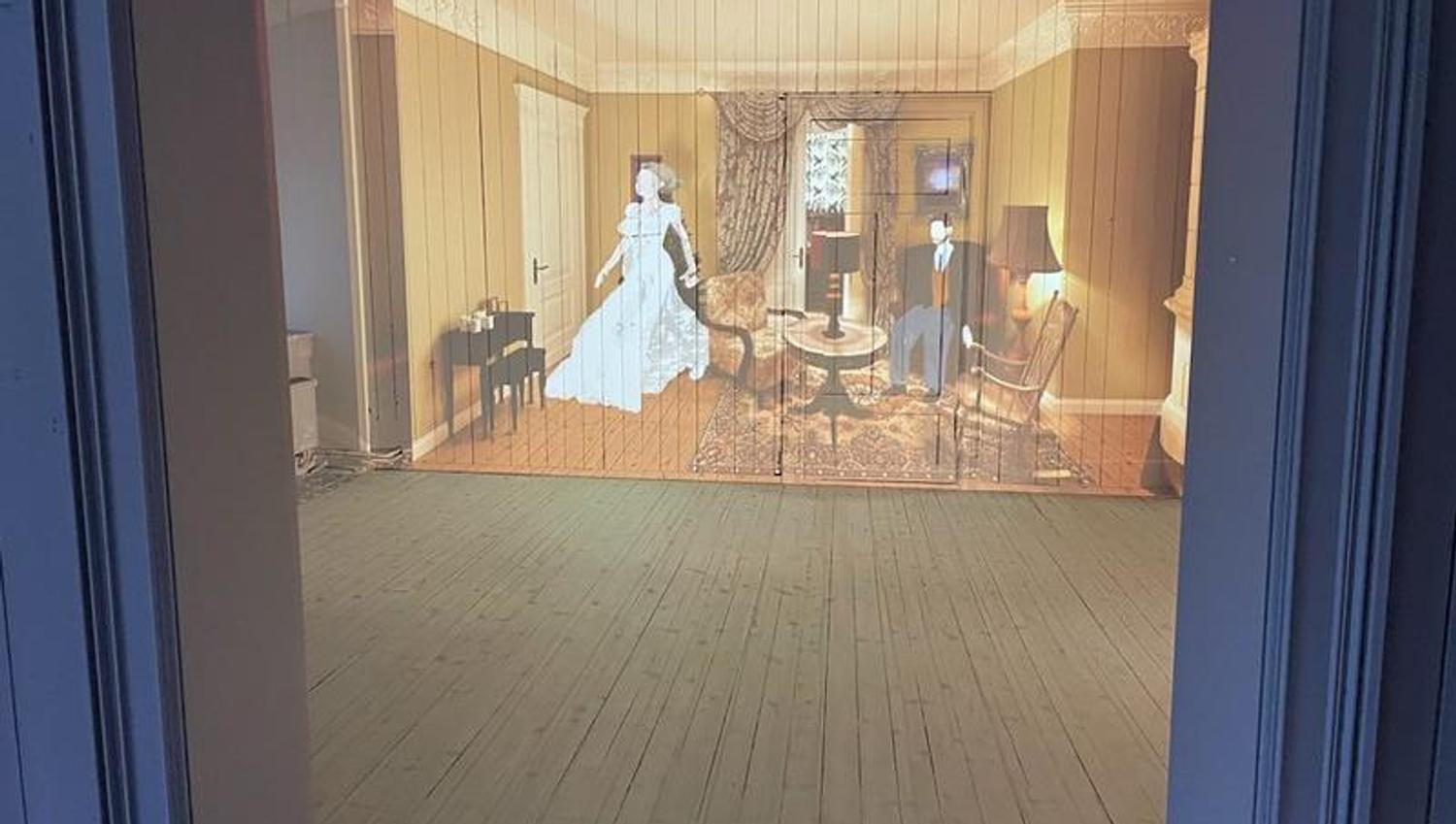 Inside the museum