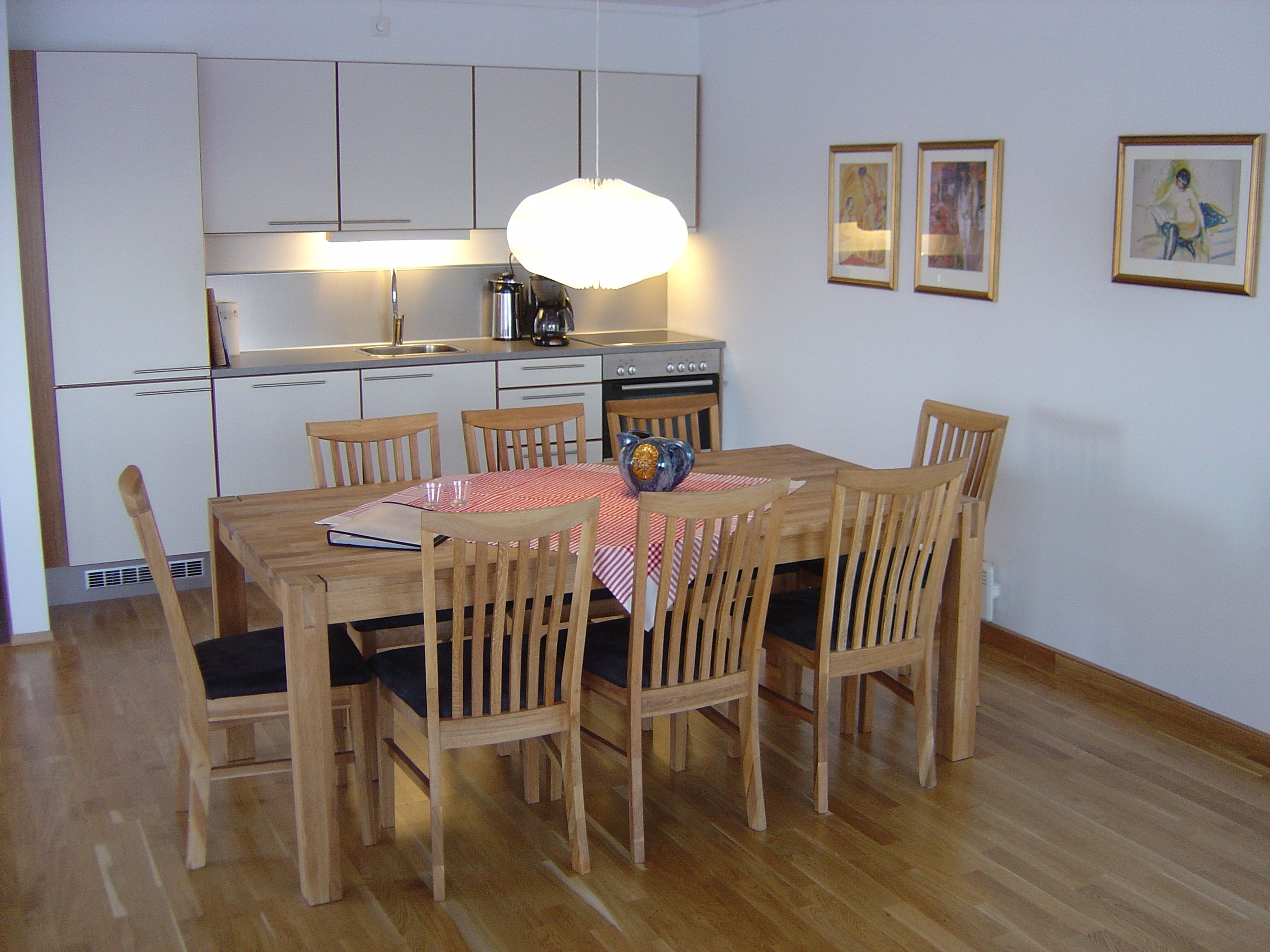 Kitchen and dining room, Nordseter Fjellpark
