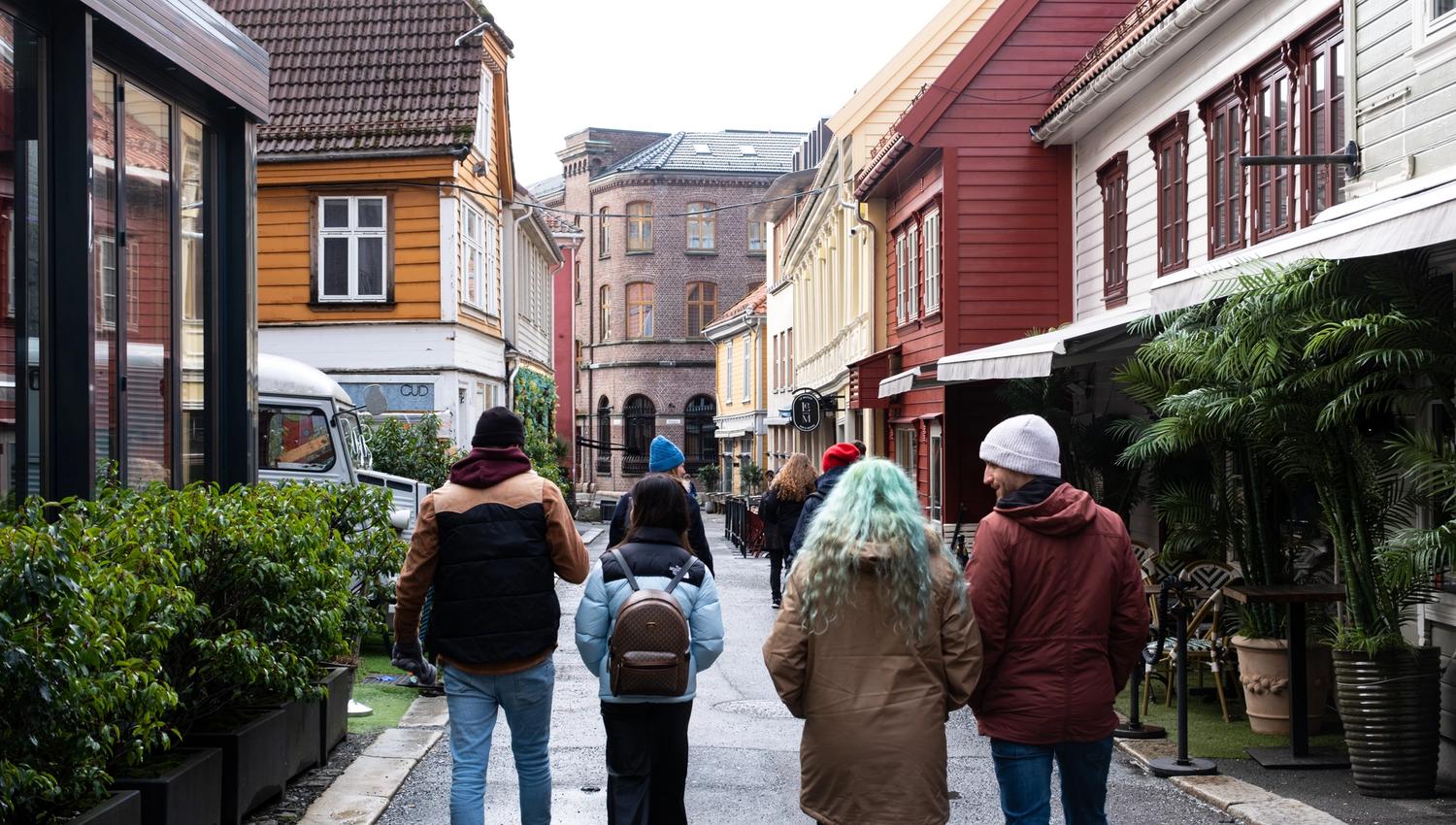 A guided tour through Bergen's past and present