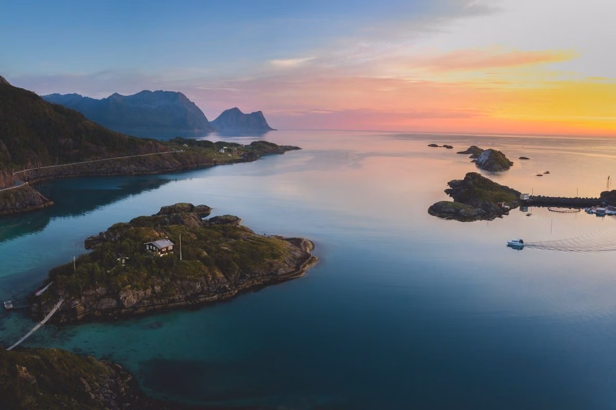 Privat båttur – sightseeing og fiske på Senja