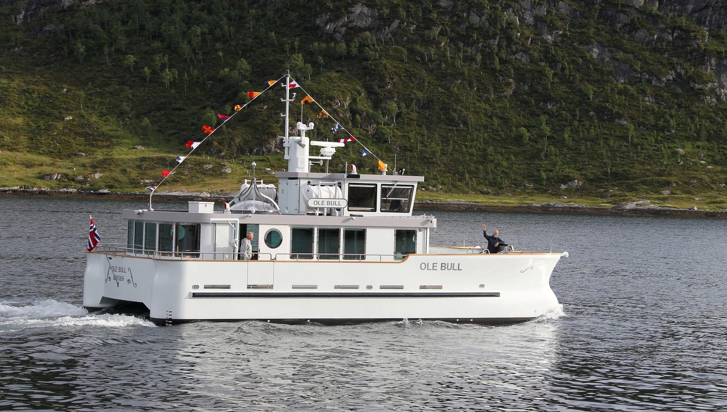 Boat to Lysøen Island