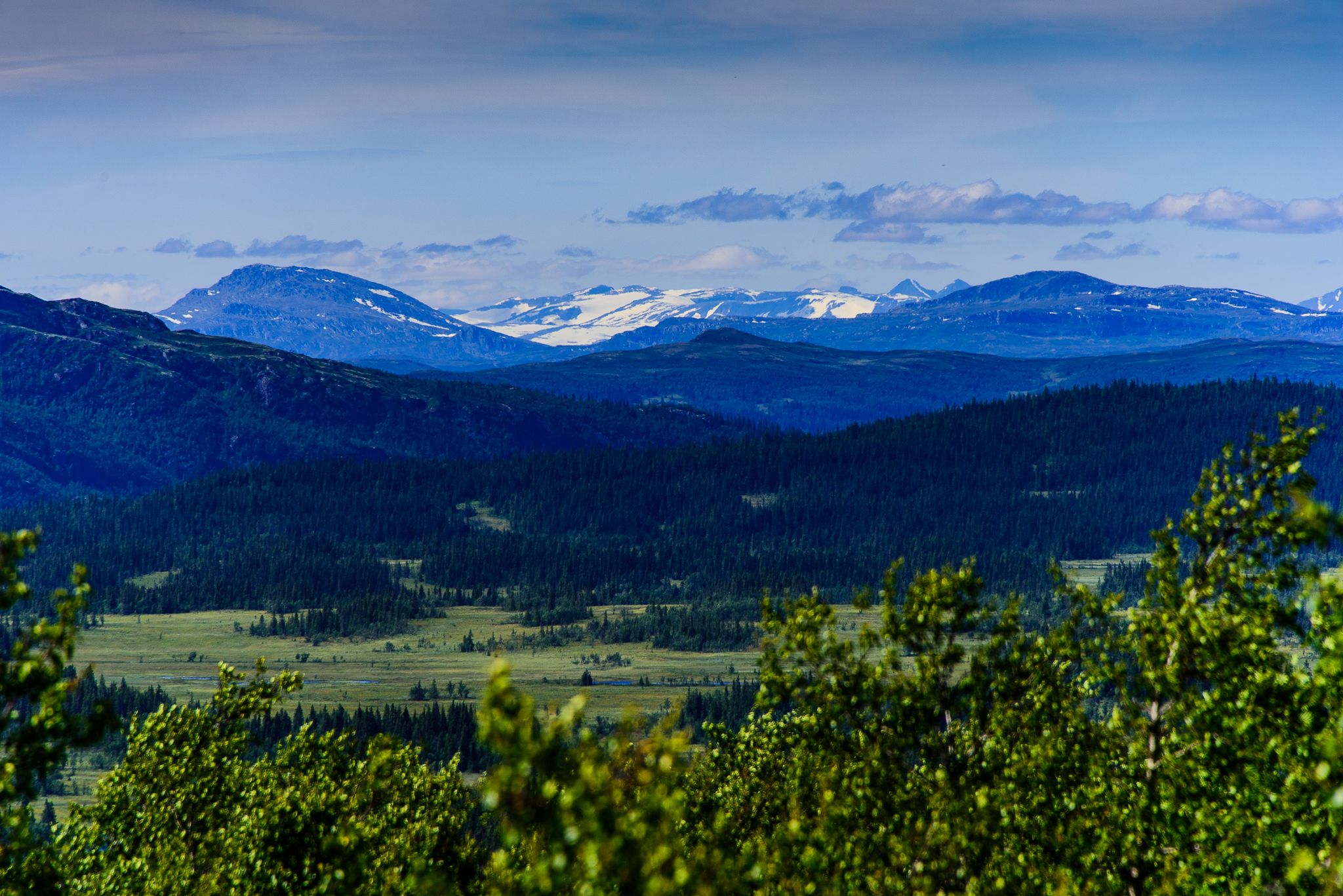 Beautiful landscape in Espedalen