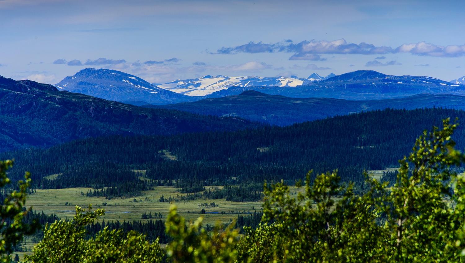 Beautiful landscape in Espedalen