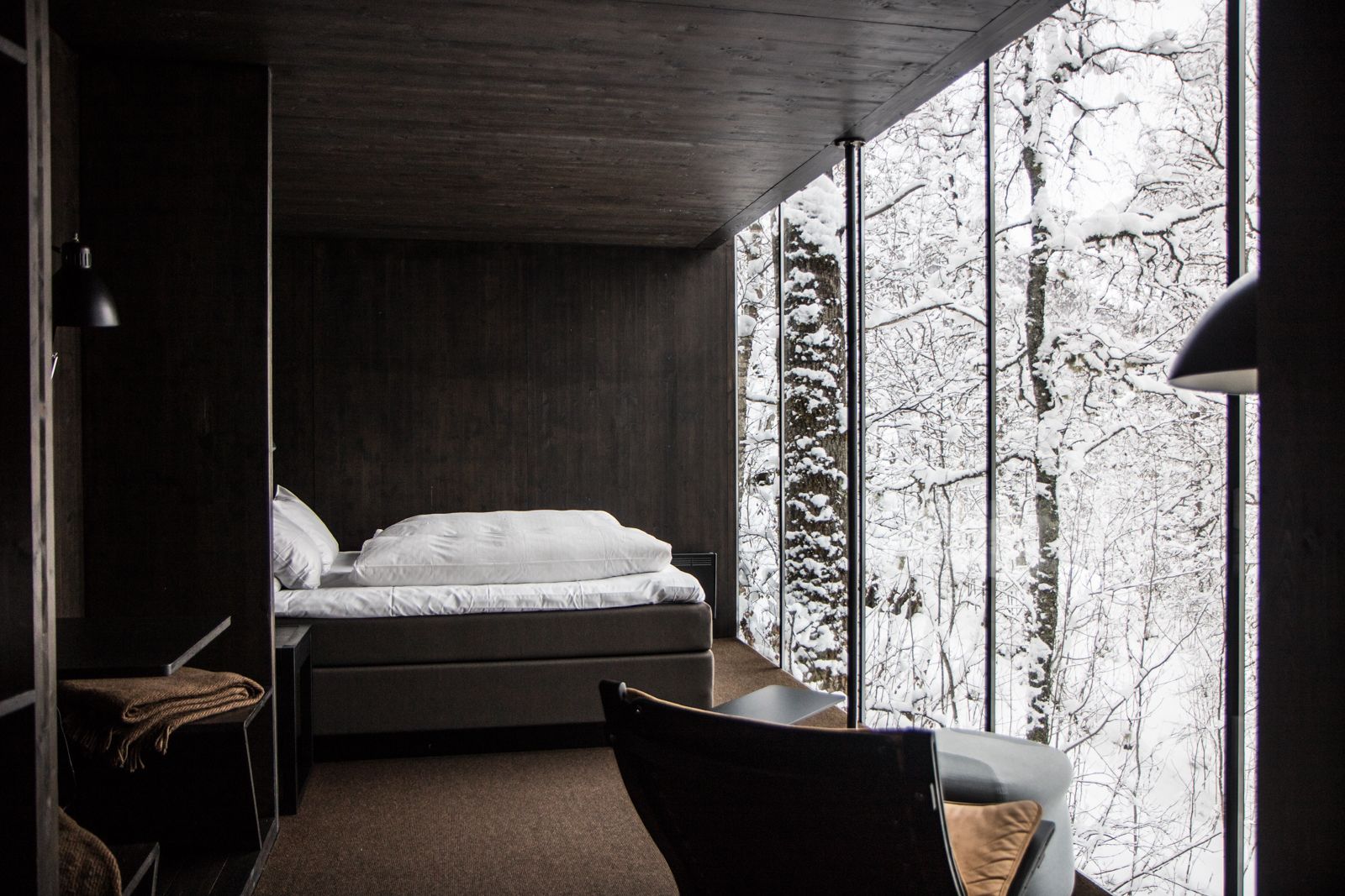 Juvet landskapshotell room interior