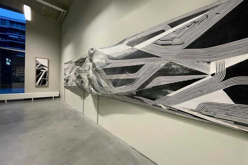 the inside of the gallery