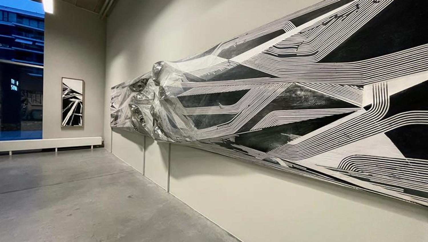 the inside of the gallery