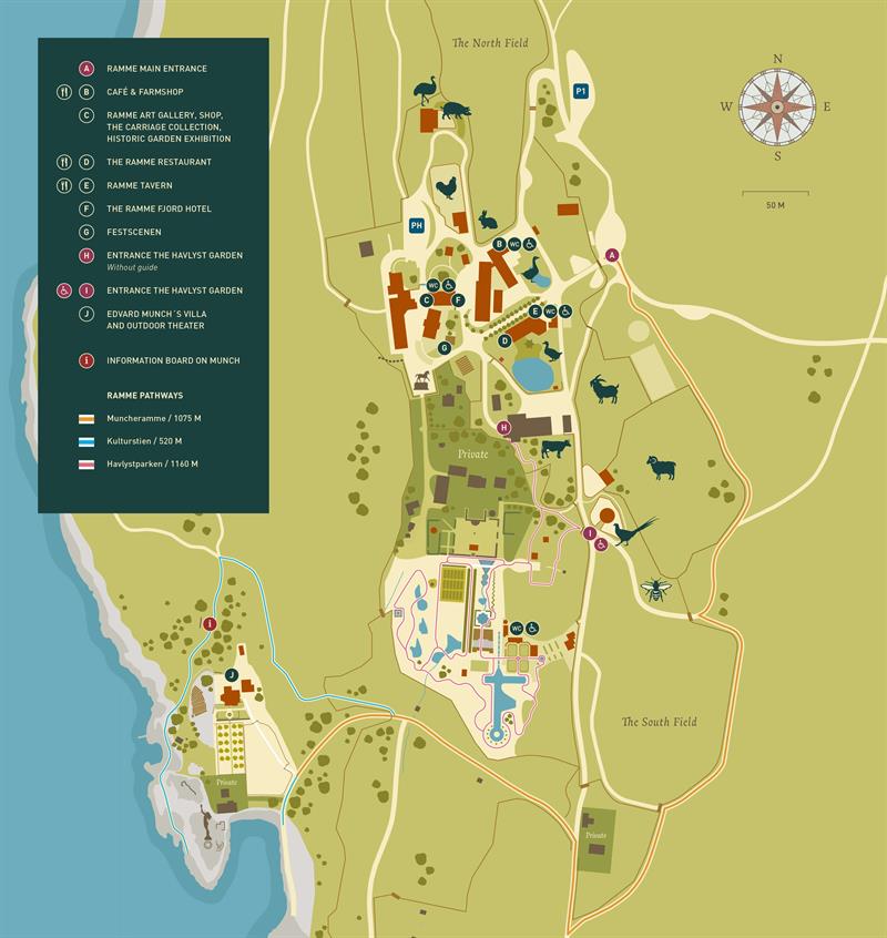 Map of Ramme