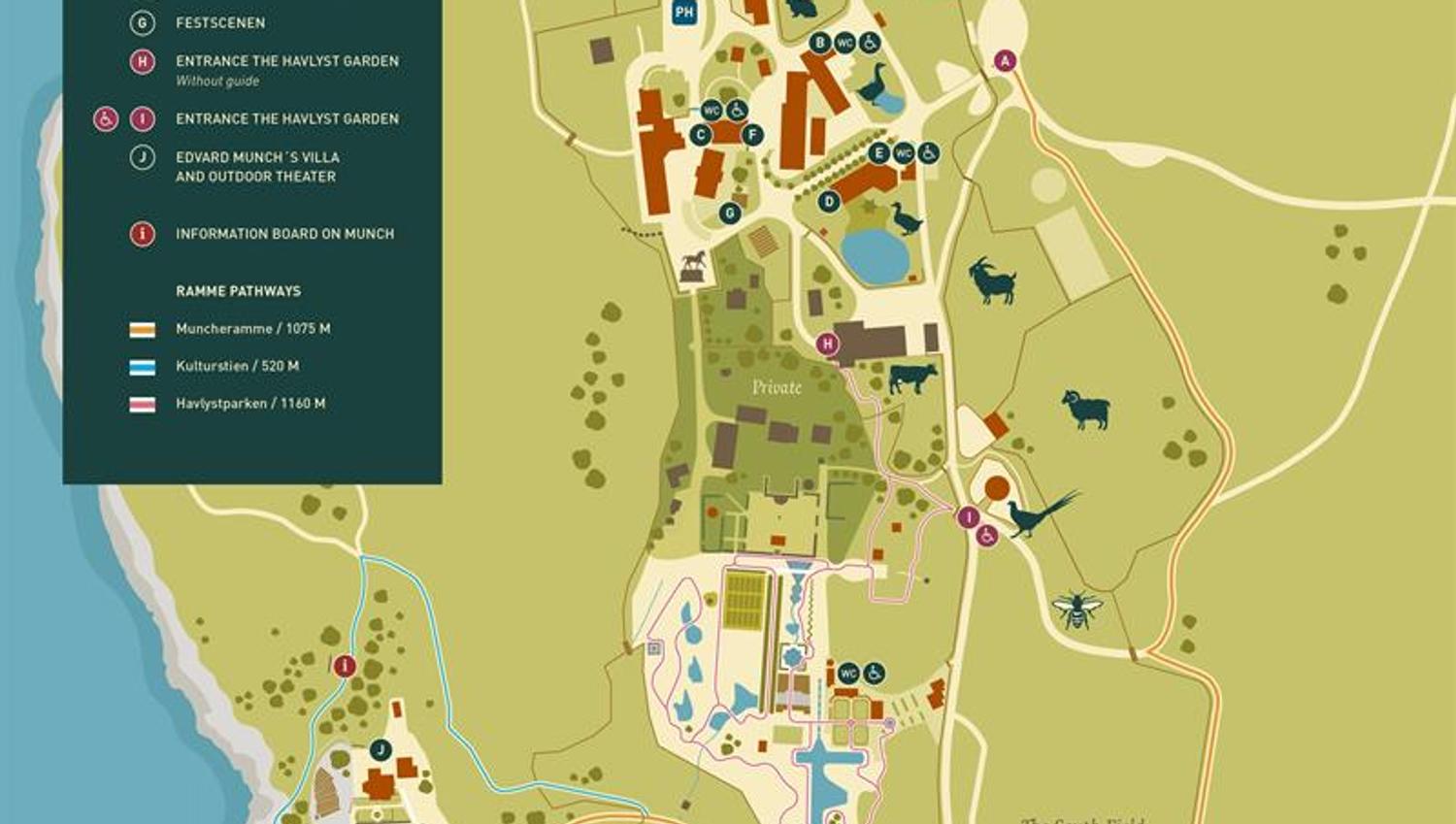 Map of Ramme