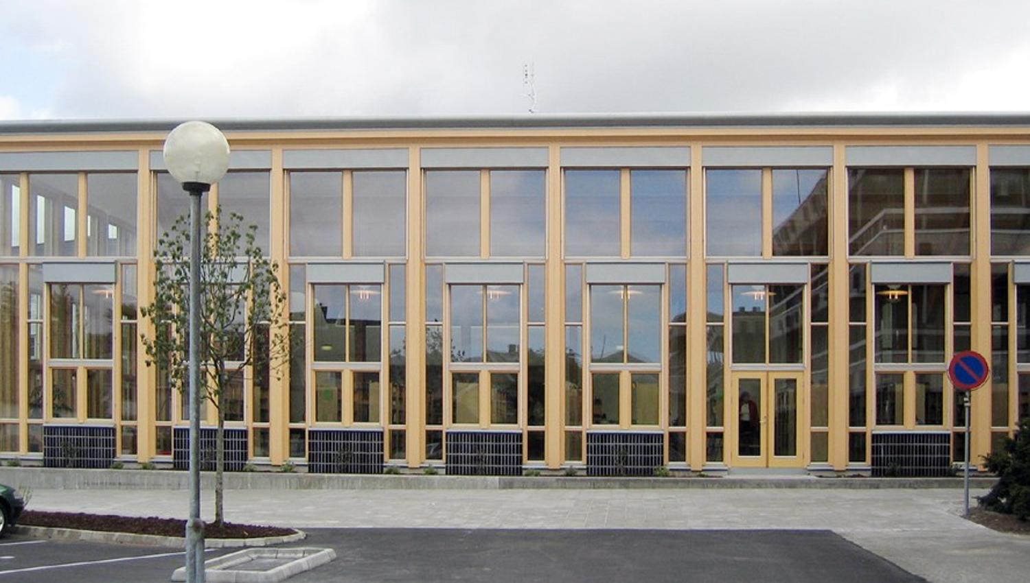 Lyngdal Biblotek fasade