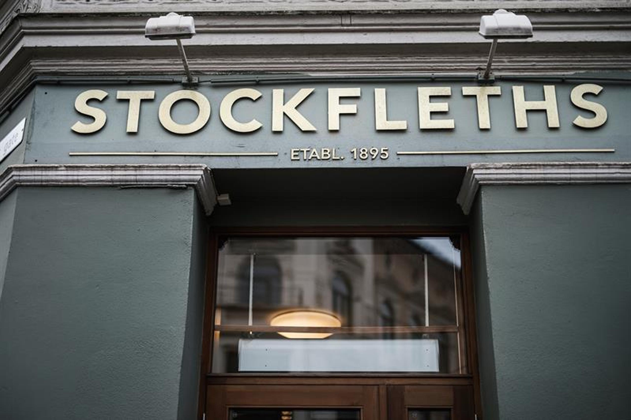 sign on the facade