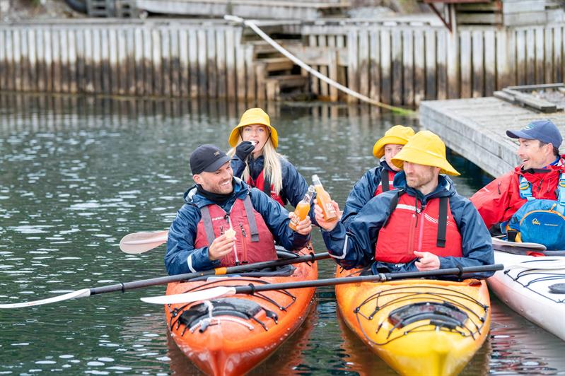 Guided kayak trip