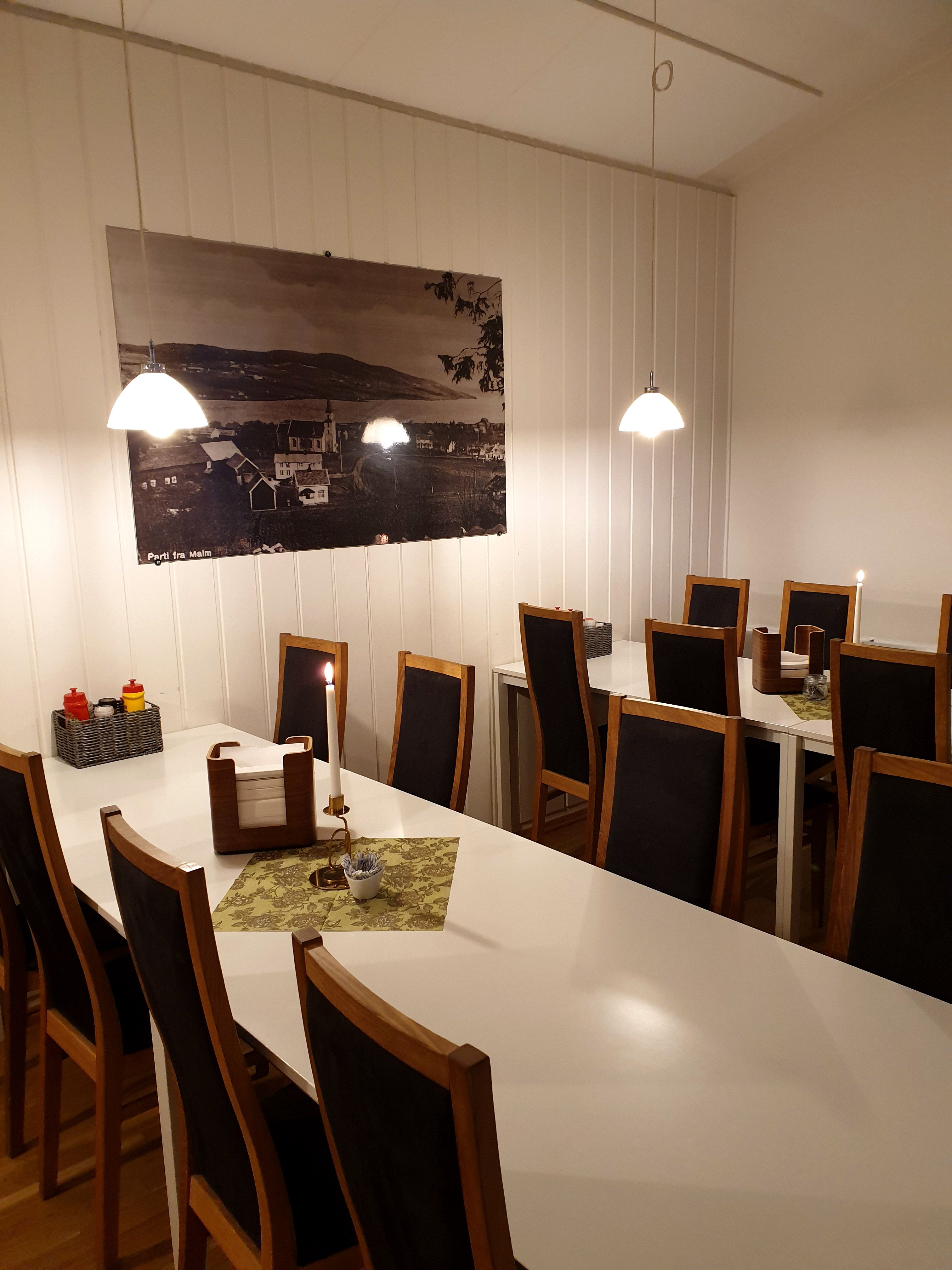 Spisesal i Malm hotell
