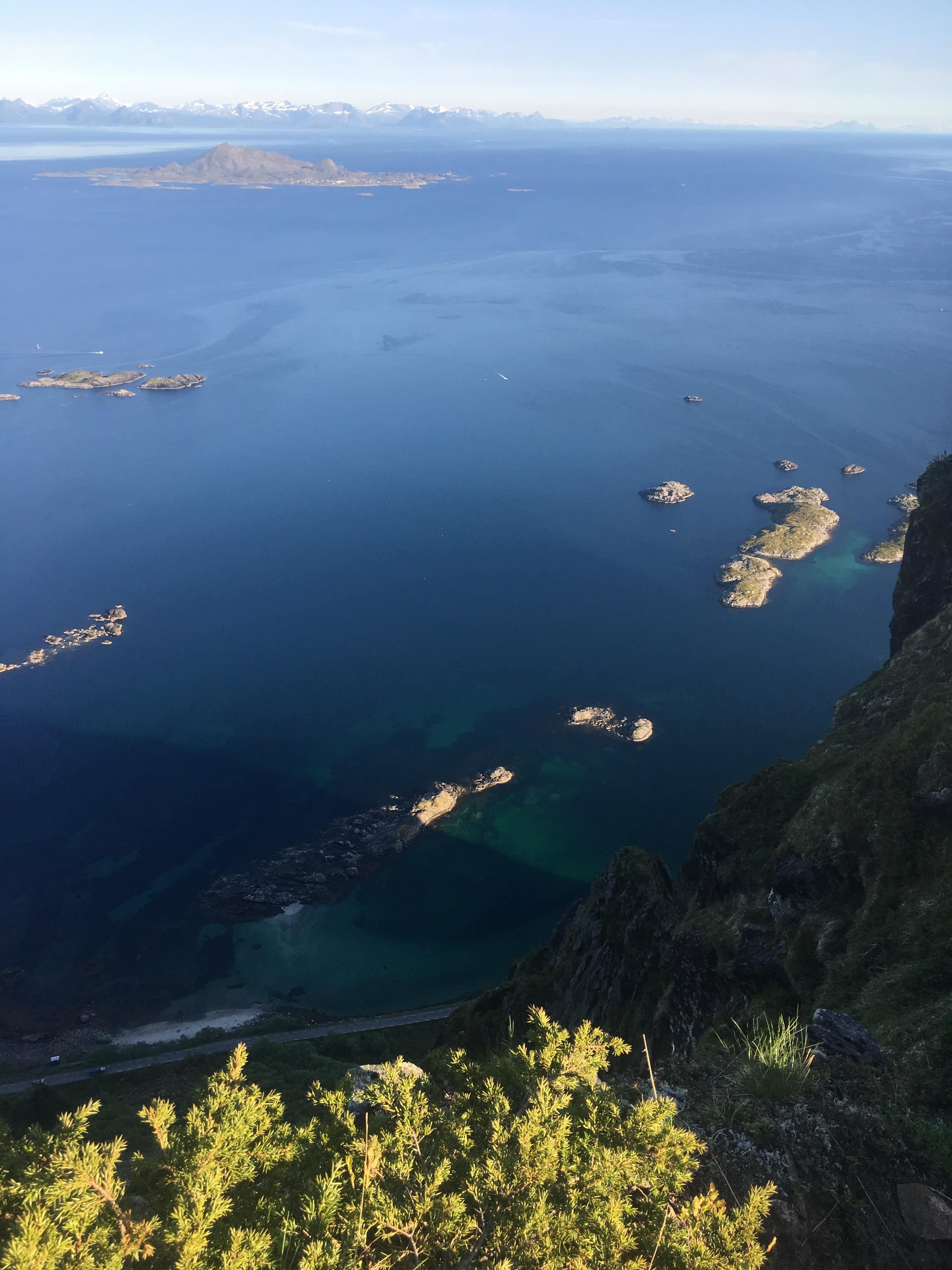 The view from Fløya