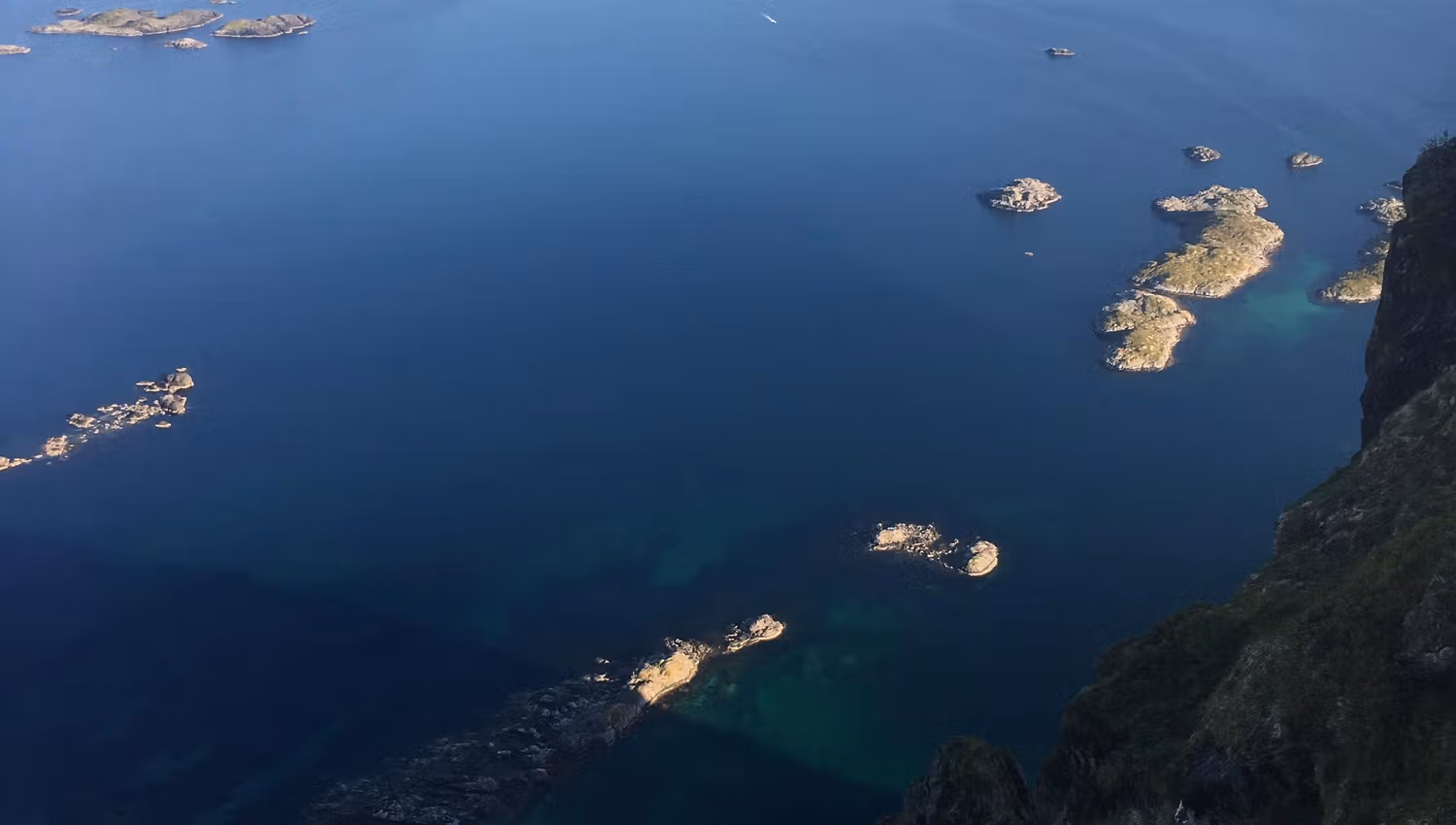 The view from Fløya