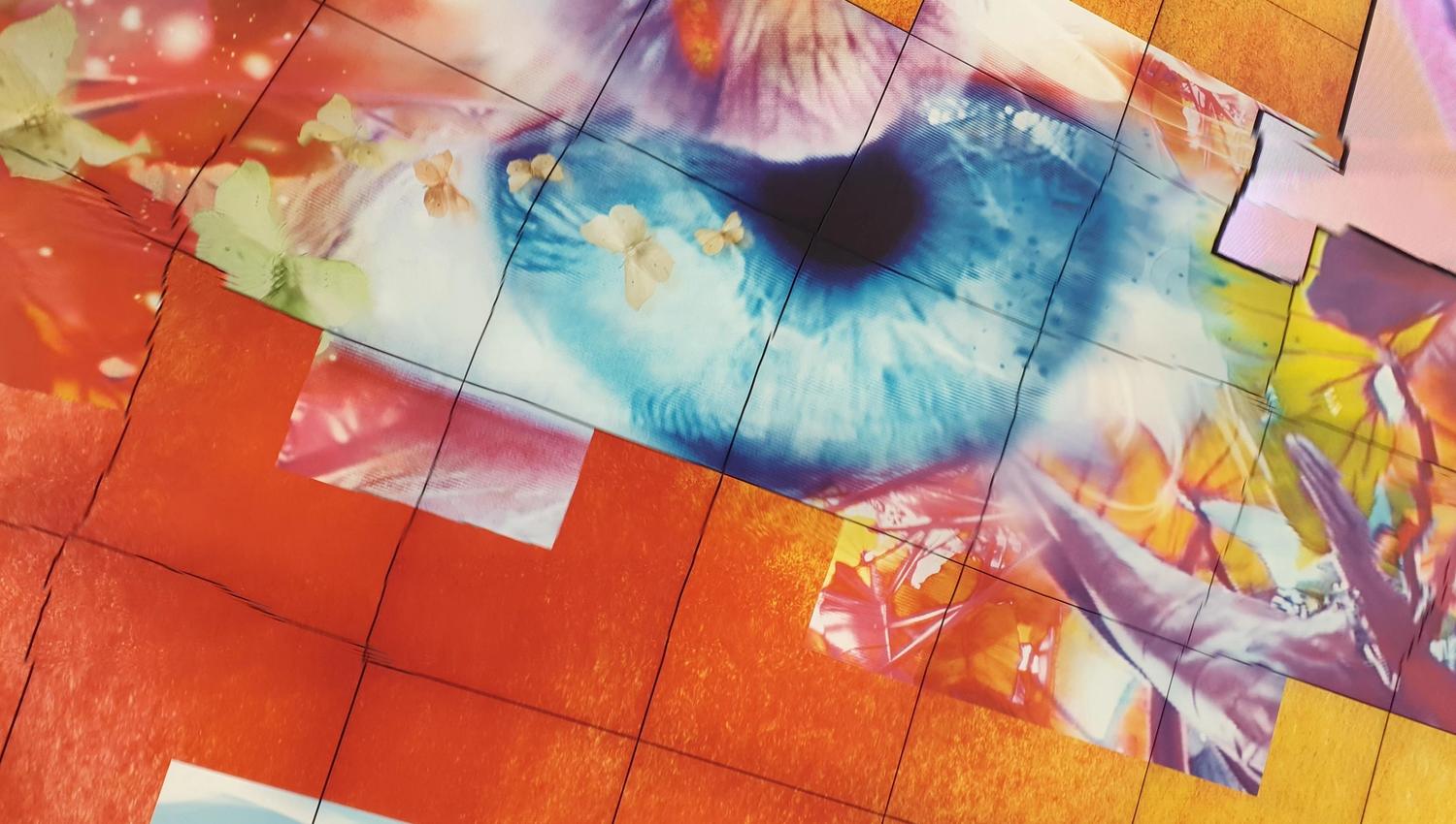 «The Shimmering Solution – The Tender Pixel Storm» av Rist.