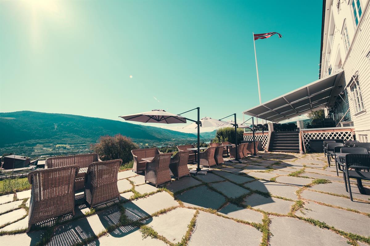 Relaxing place outdoor Nermo Hotell