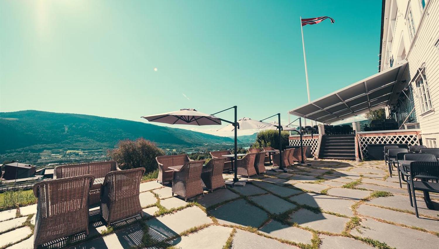 Relaxing place outdoor Nermo Hotell