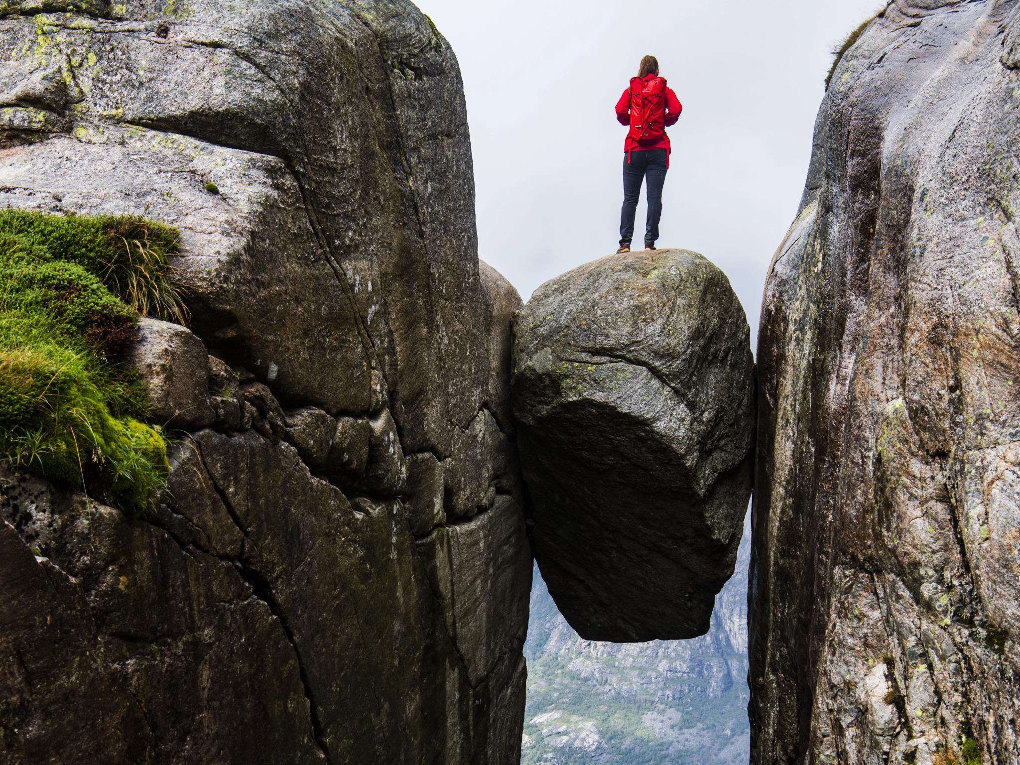 Hike to Kjerag in the Lysefjord