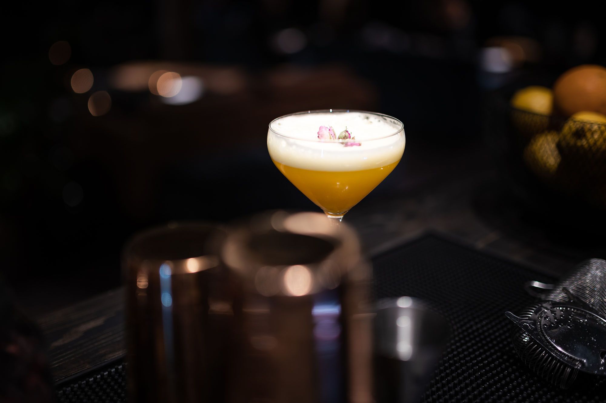 Loftet Skybar på Øyna - cocktail med lokale smaker fra Inderøy og Trøndelag