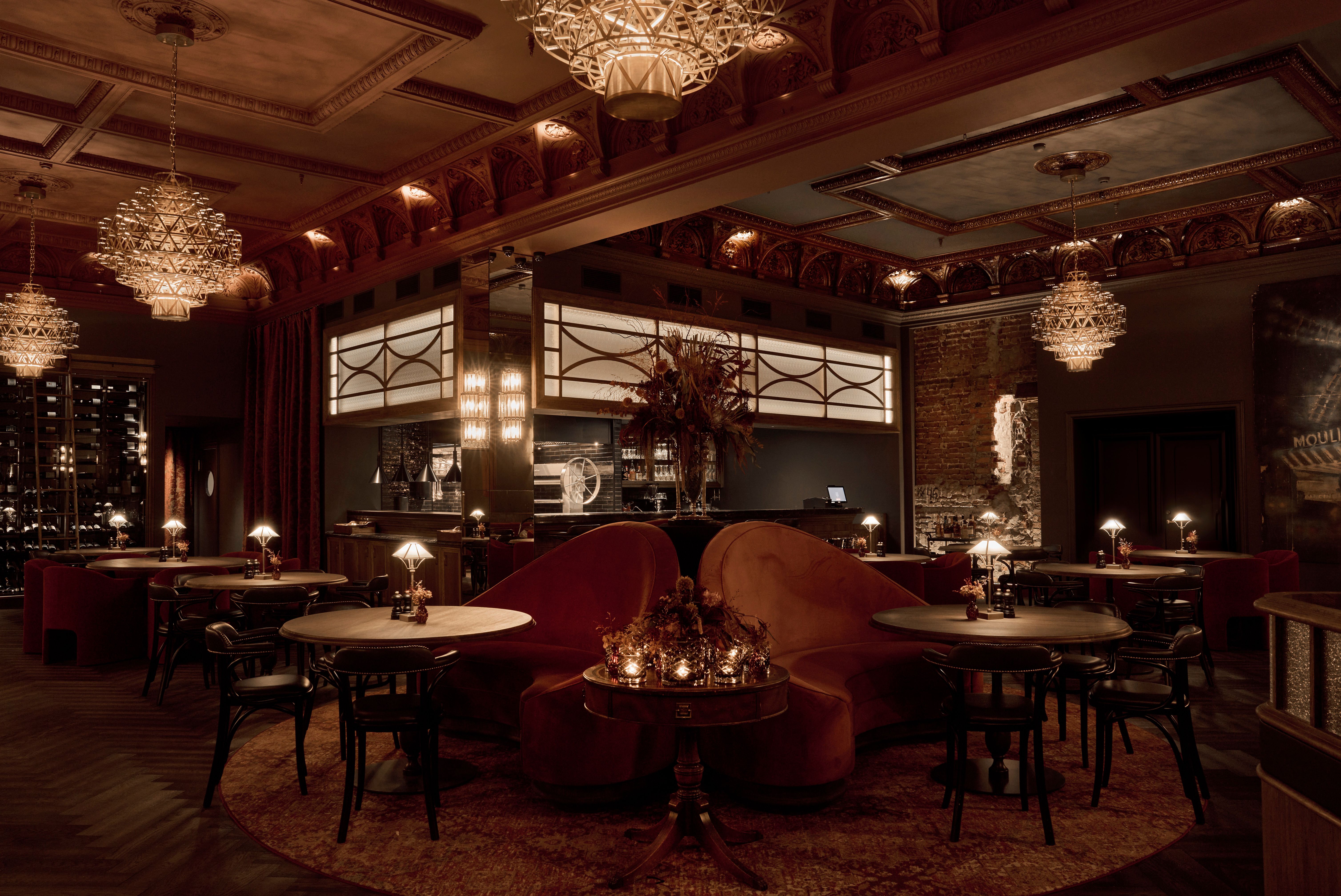 A cosy and homely setting at Brasserie Pigalle