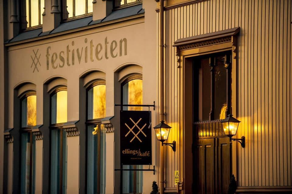 Ellings Café - Festiviteten facade