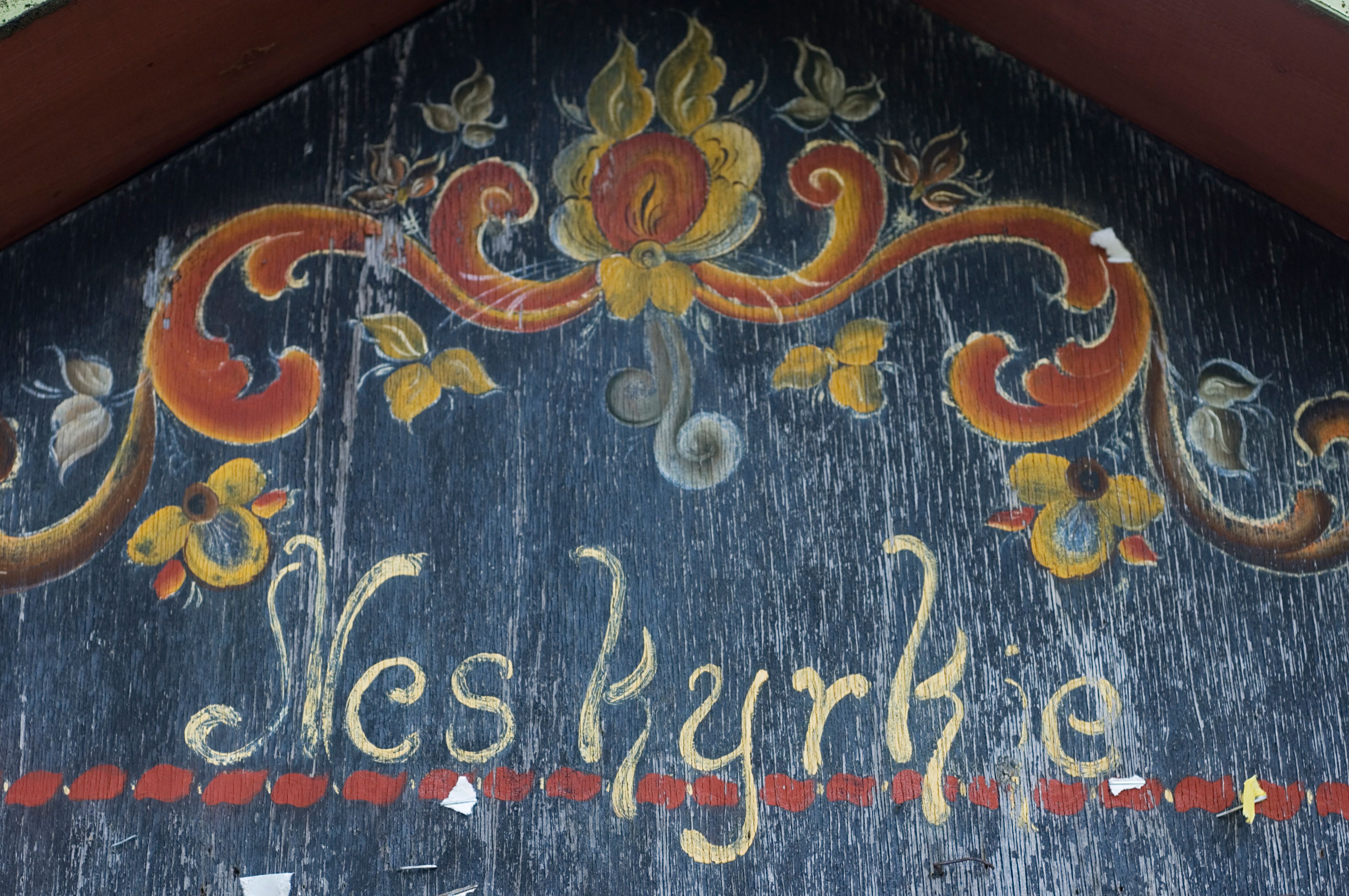 detalj nes kyrkje
