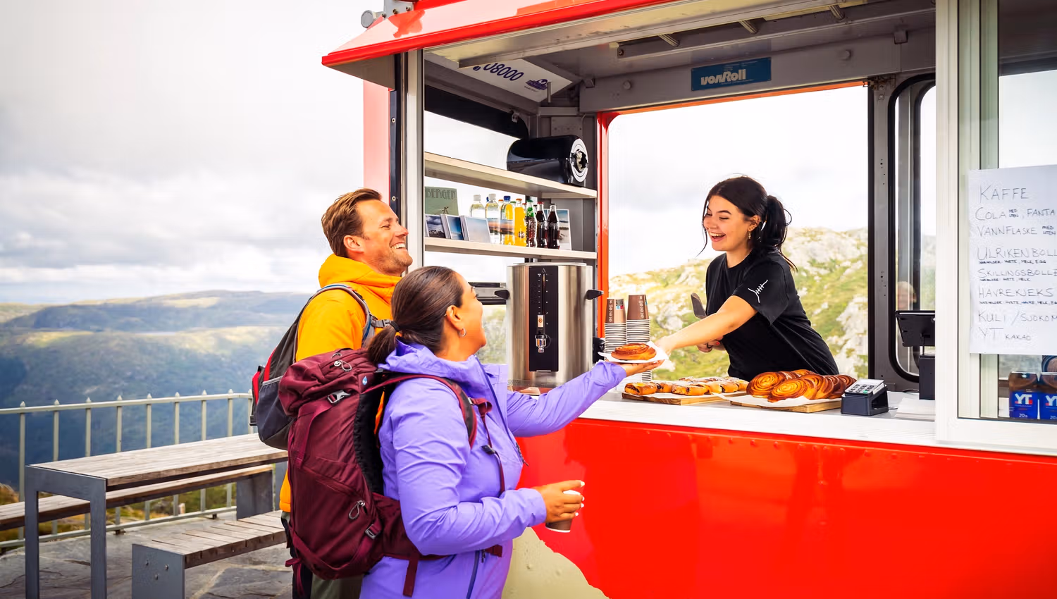 The fresh outdoors gives you a good appetite!