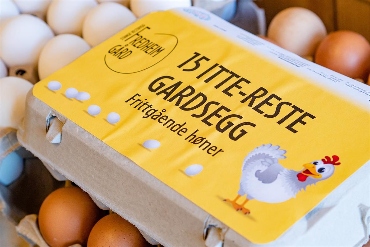 Kartong med egg